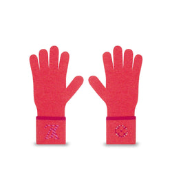 Monogram Pop Gloves