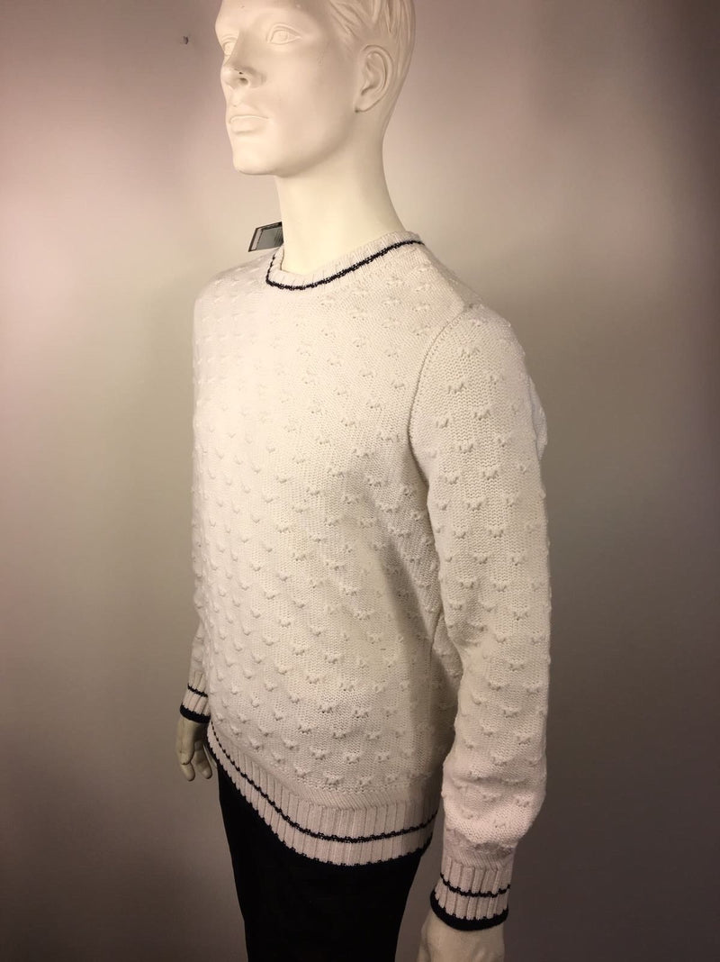 100% Cashmere Round Collar Knit Sweater - Luxuria & Co.