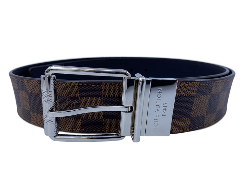 Shop Louis Vuitton DAMIER COBALT Men's Belts