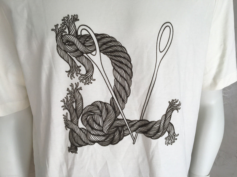 LV Rope Flock Tee-Shirt - Luxuria & Co.