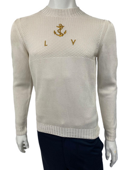 Shop Louis Vuitton Crew Neck Pullovers Monogram Long Sleeves