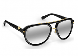 Louis Vuitton Women's Black Serpico Sunglasses Z2357W – Luxuria & Co. Louis Vuitton Women's Black Serpico Sunglasses Z2357W – Luxuria & Co.
