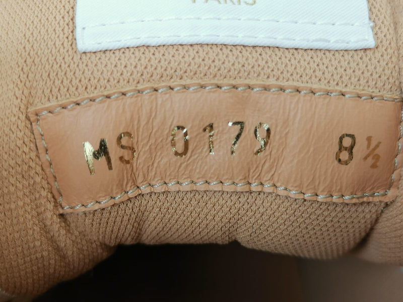 Louis Vuitton Men's White Leather Monogram Rivoli Sneaker Boot – Luxuria &  Co.