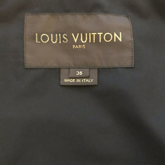 Louis Vuitton Faux Leather Parka - Luxuria & Co.