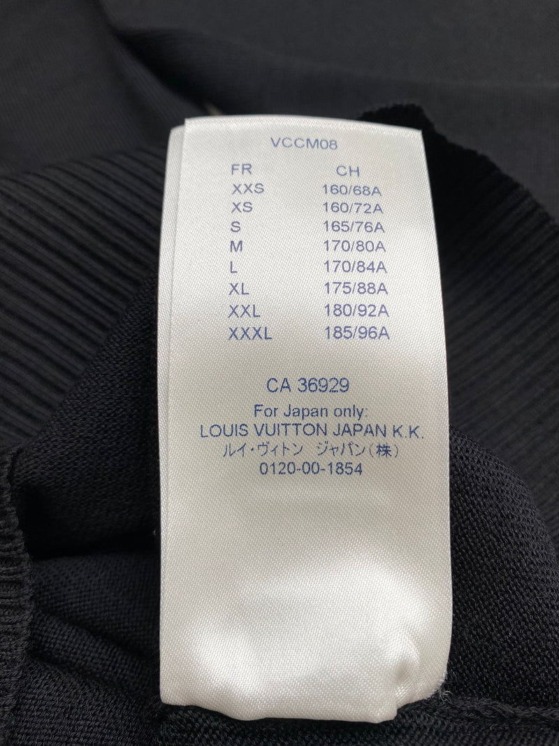 Louis Vuitton Men's Black 100% Wool Barcode Crewneck – Luxuria & Co.