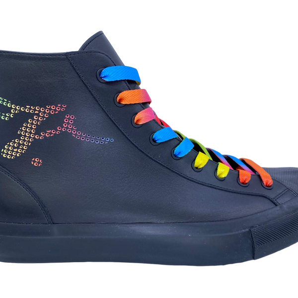 Louis Vuitton Men's Black Taiga Leather Tattoo Sneaker Boot – Luxuria & Co.