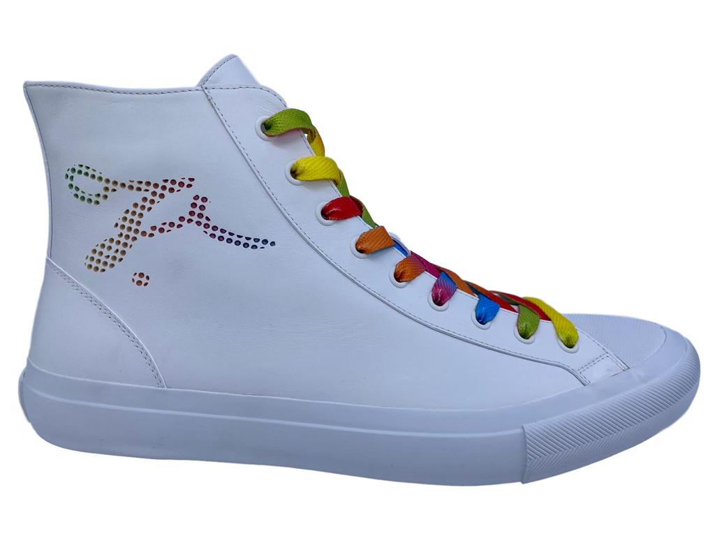 Louis Vuitton Men's Multicolor Canvas Tattoo Sneaker Boot