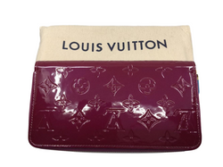 Zippy Wallet Monogram Vernis Violette - Luxuria & Co.